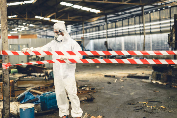 Professional Drug Lab Cleanup technician working in Mason City, NE